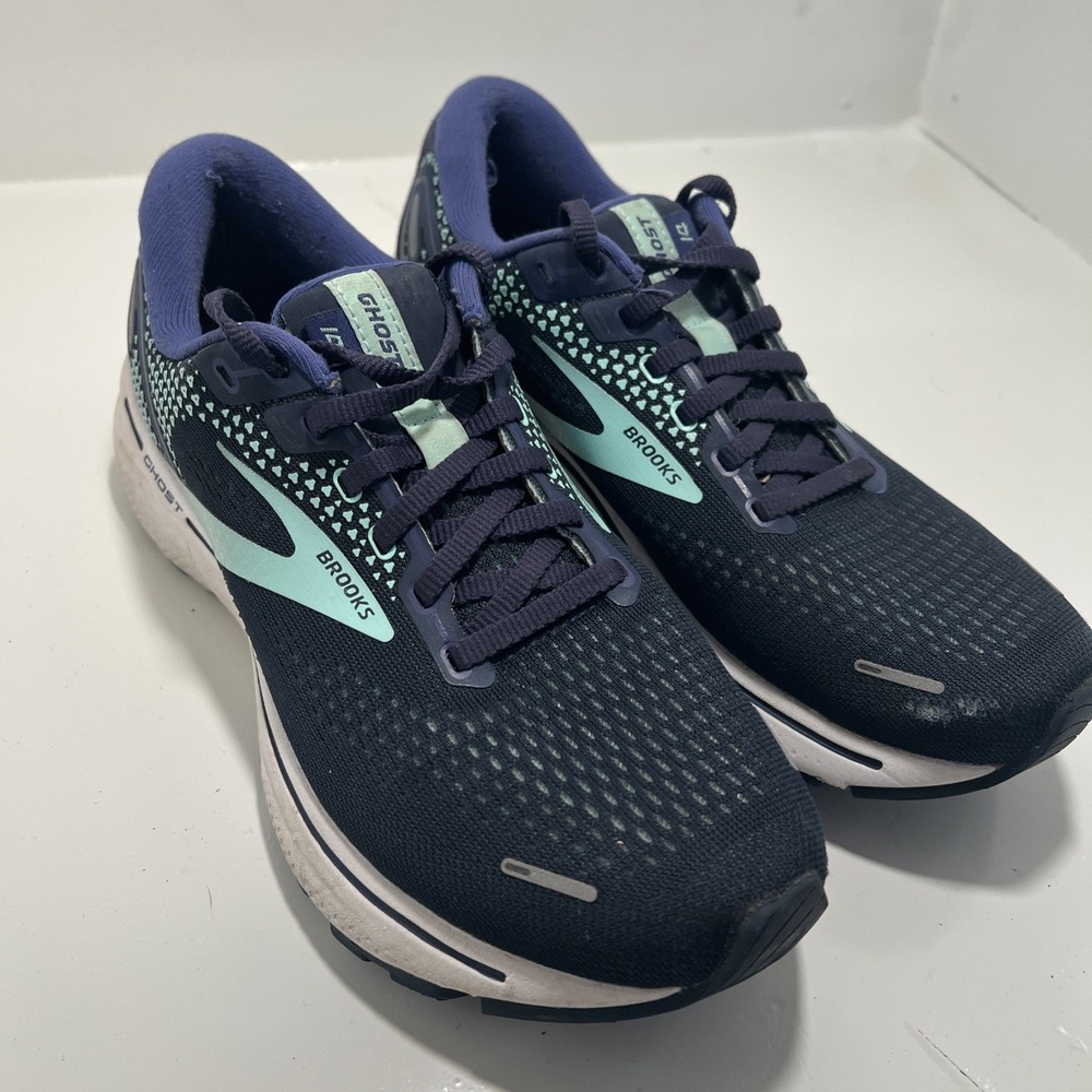 Size 10.5 - Brooks Ghost 14 Peacoat Yucca W
